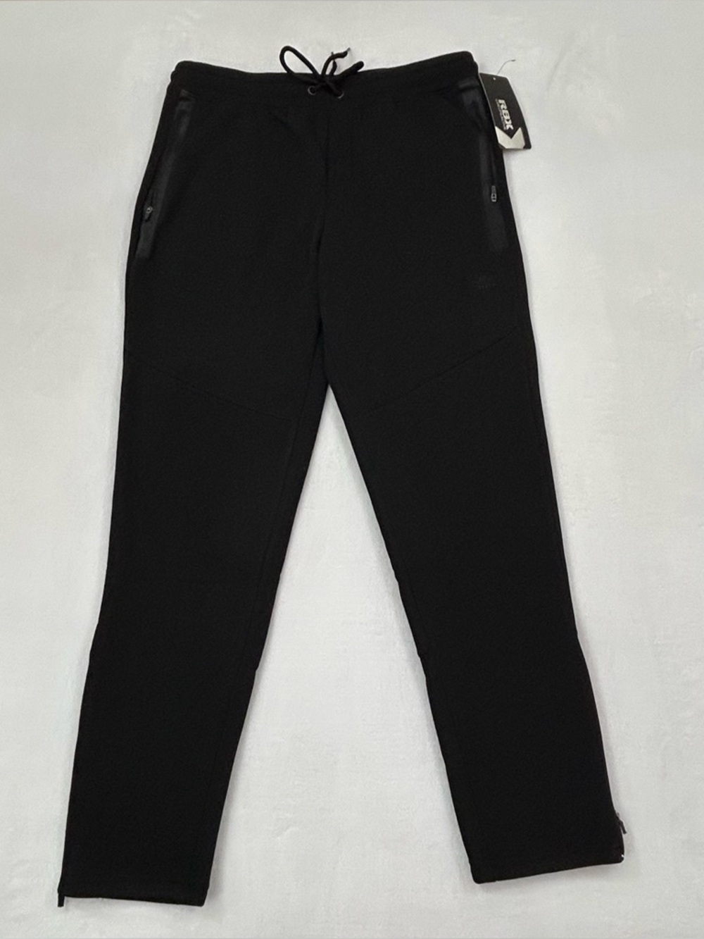 RBX Active Black Athletic Activewear Athleisure Comfort Joggers Sweatpants Men L